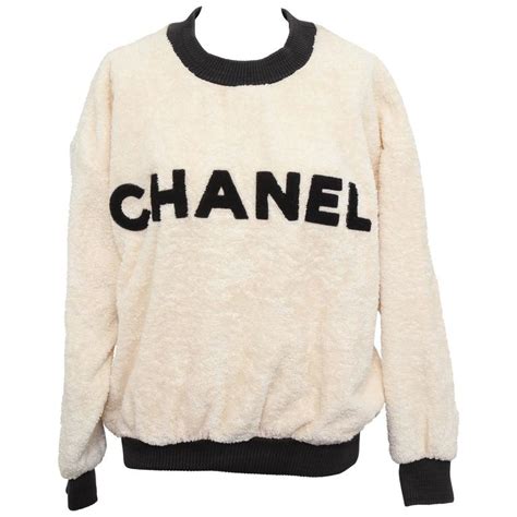 chanel men sweaters|authentic chanel logo sweater.